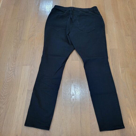 Universal Thread Jeans Mid Rise Curvy Skinny Black Denim Stretch Womens 10 30R - Picture 4 of 12